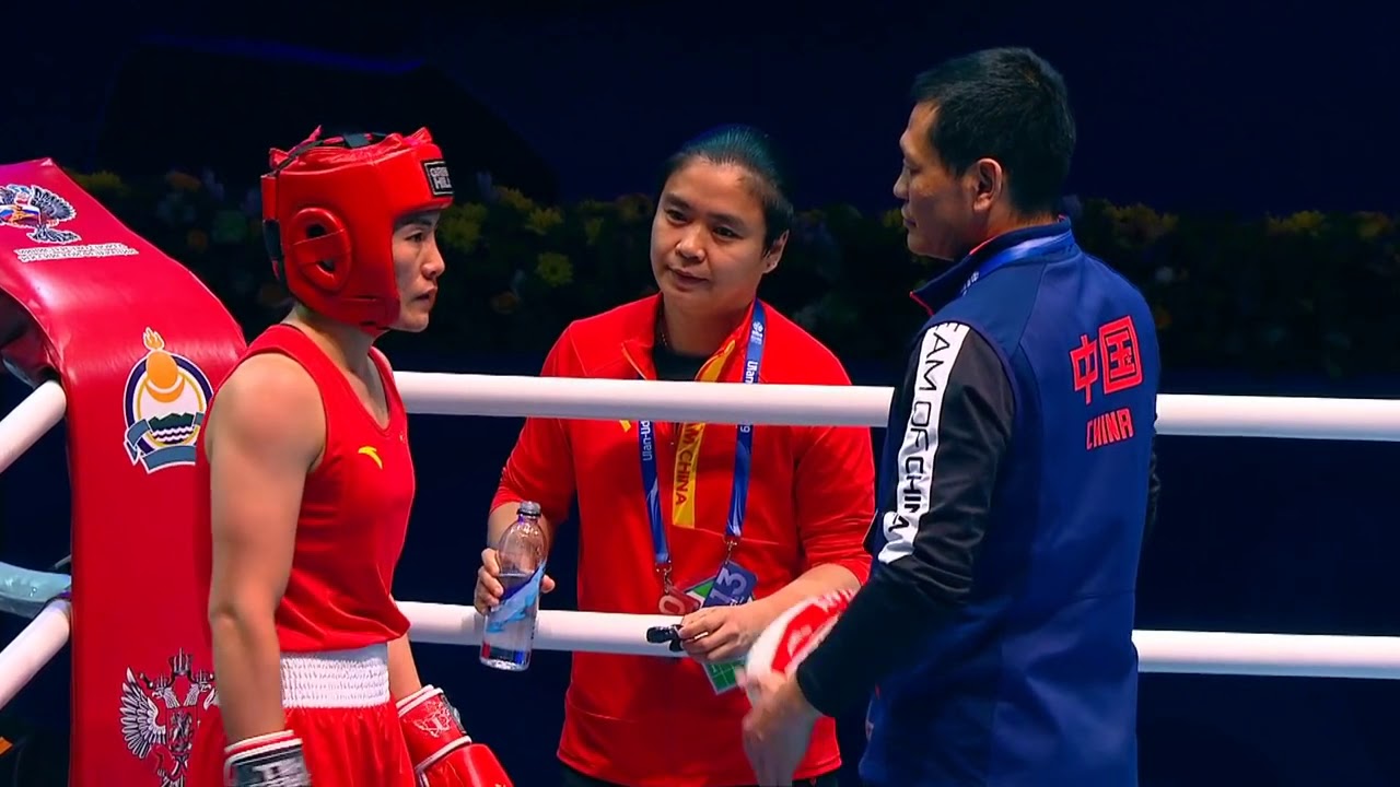 Angela Carini (Italy) Vs. Dou Dan (China) World Championships 2019 64kg Final