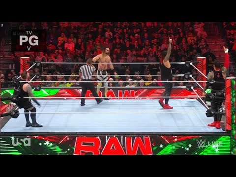 The usos vs Seth Rollins and Kevin Owens π―π₯ | #wwe Raw highlights today 20 December 2022