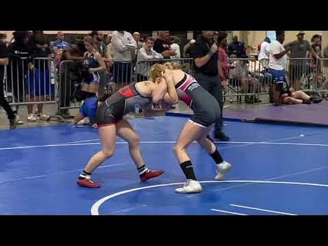 Spartan Nationals 2021 Freestyle 117lbs (Brielle Bibla/Hannah Hall)