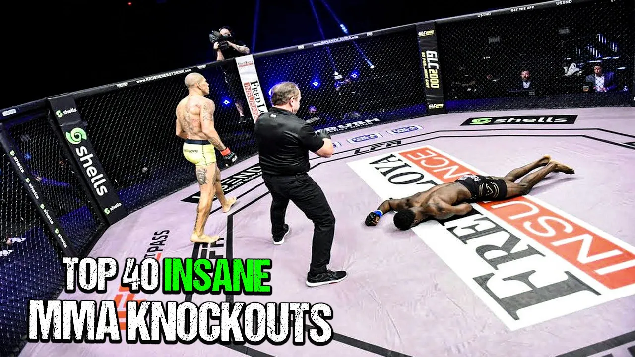 TOP 40 INSANE MMA KNOCKOUTS | Most Brutal and Craziest KO's background