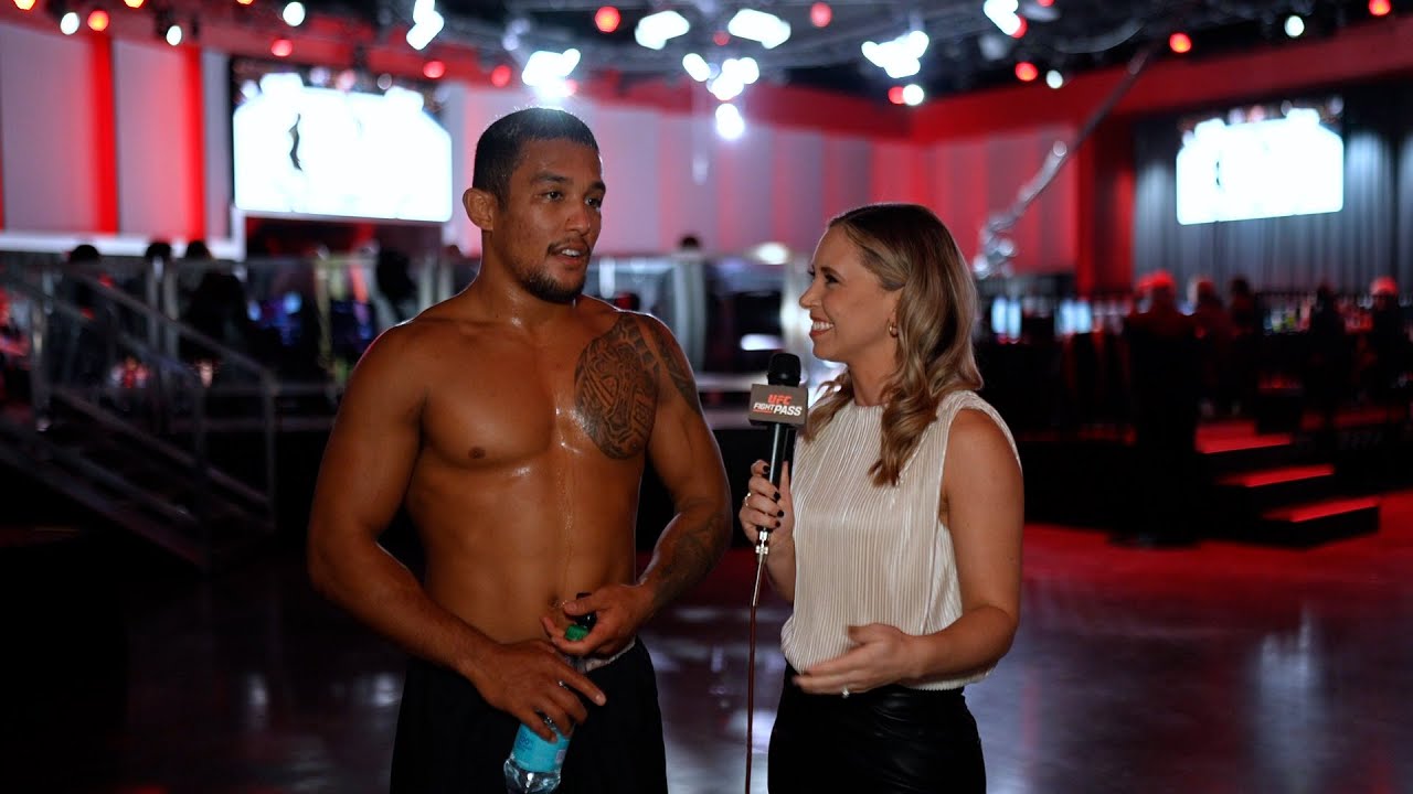 Damien Anderson Backstage Interview | UFC Fight Pass Invitational 9