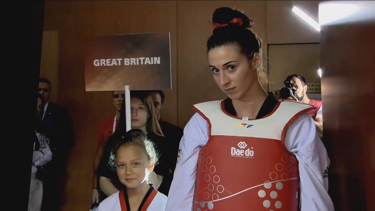 Semifinal F+67 Moscow 2017 World Taekwondo Grand-Prix LEE Da-Bin (KOR) vs WALKDEN Bianca (GBR)