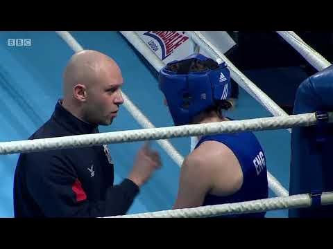 Hannah Robinson (GB) Vs. Kimberly Lowe (Eng) 60kg GB Championships 2018 background