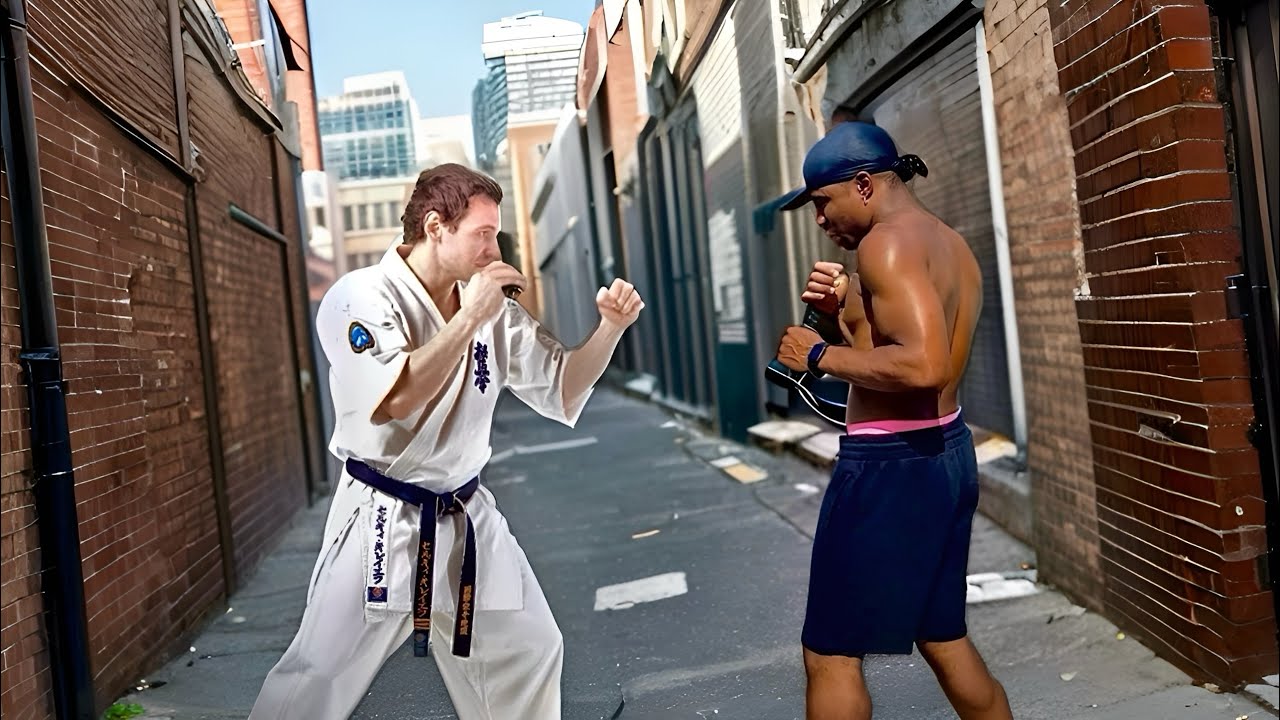 Karate Master Vs Bully: Street Fight background
