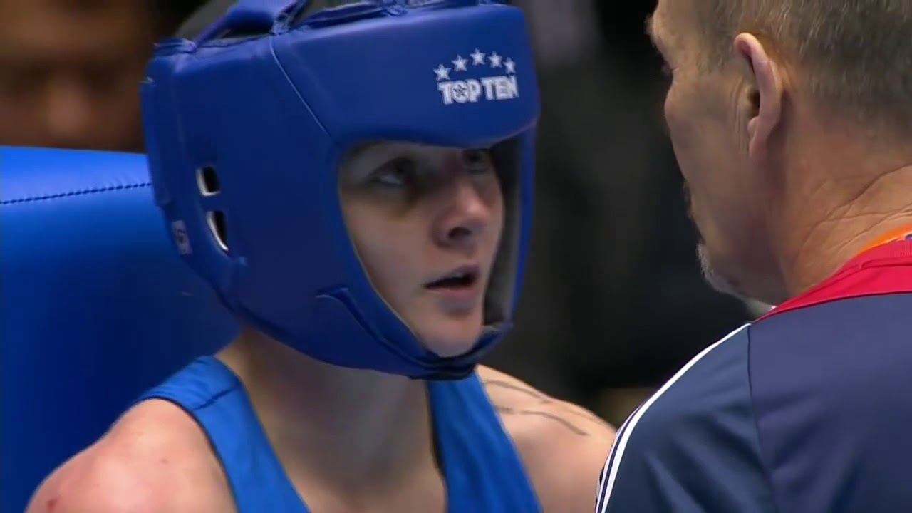 64kg Anastasiia Beliakova RUS Vs Sandy Ryan ENG 2014 World Championships background