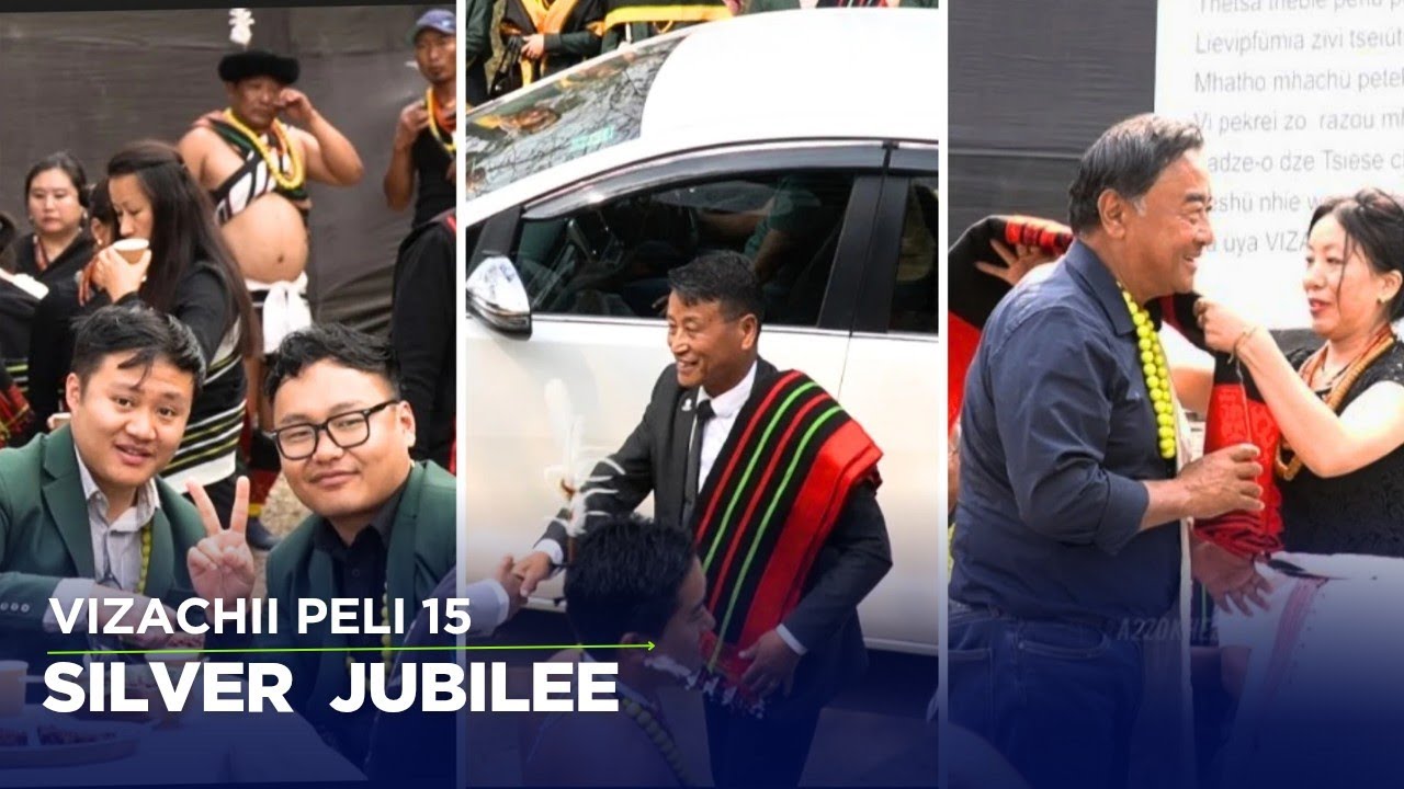 Vizachii Peli 15 Celebrates 25th Anniversary in Kohima. 