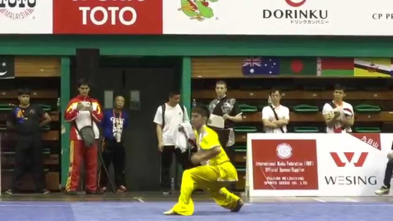 12th World Wushu Championships, Men Changquan INA Aldy Lukman 9.56