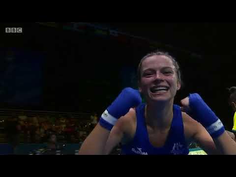 Michaela Walsh (NI) Vs. Skye Nicolson (Aus) 57kg Commonwealth Games 2018 Final background