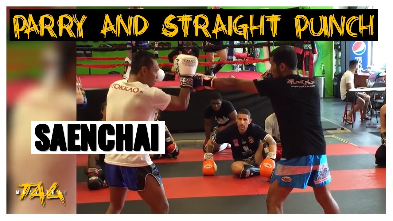 Saenchai (Yokkao) at Rami Elite Parry and Straight Punch backdrop