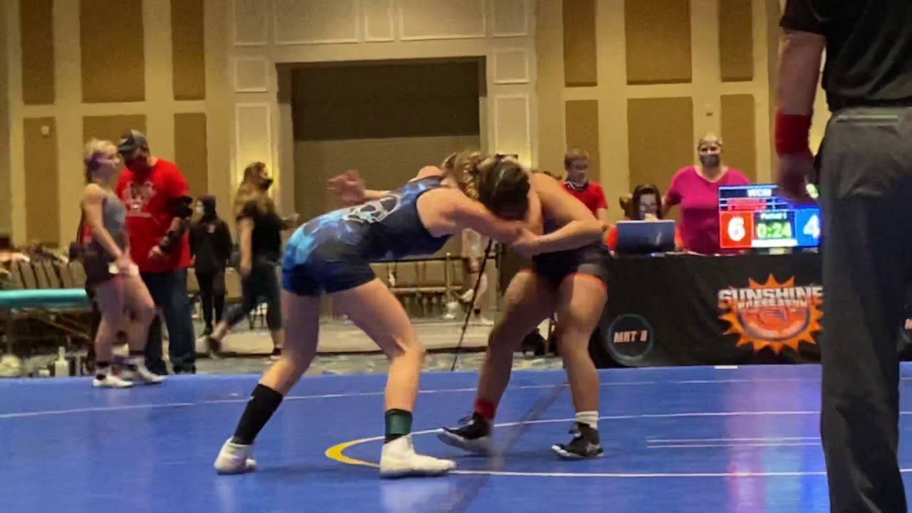 Sunshine Preseason National Duals 108 2020 Orlando (Brielle Bibla/Sophia Anderson) backdrop