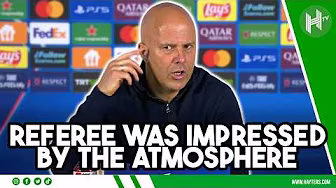 Referee? NOT just us IMPRESSED by the ATMOSPHERE | Arne Slot | Galatasaray 1-0 Liverpool