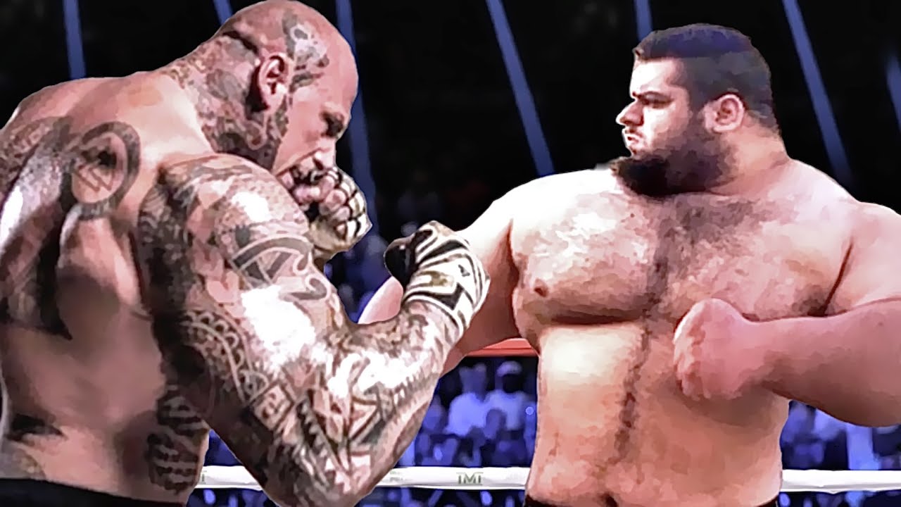 Martyn Ford vs Sajad Gharibi (The Iranian Hulk) background