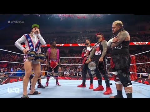 The Bloodline interrupted by....đ€đ„ | #wwe Raw highlights 7 November 2022 background