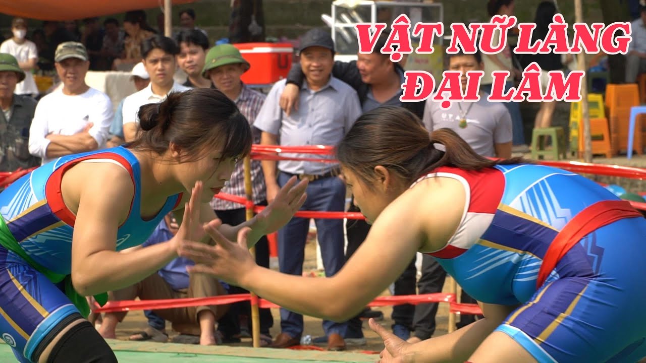 Vật Nữ Đại Lâm Năm 2014.women's wrestling background