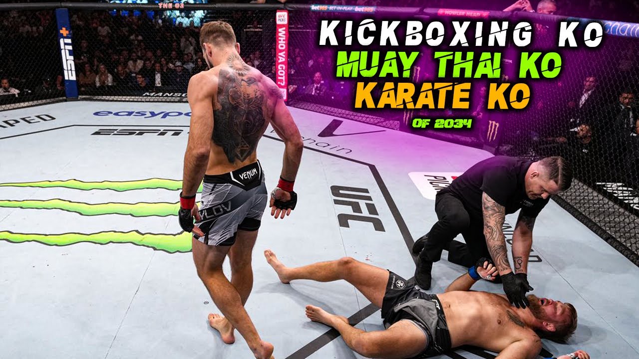 Top Muay Thai & Kickboxing Knockouts 2024 background