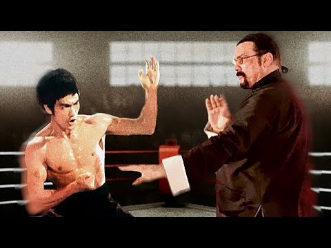 Steven Seagal vs Bruce Lee | Aikido vs Jeet Kune Do backdrop