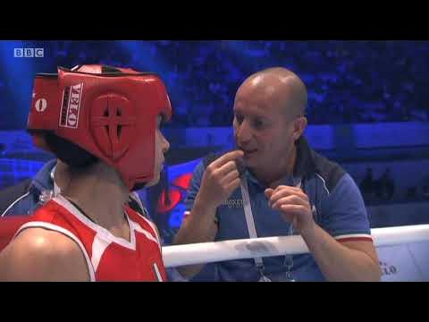 57kg Alessia Mesiano ITA Vs Sonia Lather IND 2016 World Amateur Championships