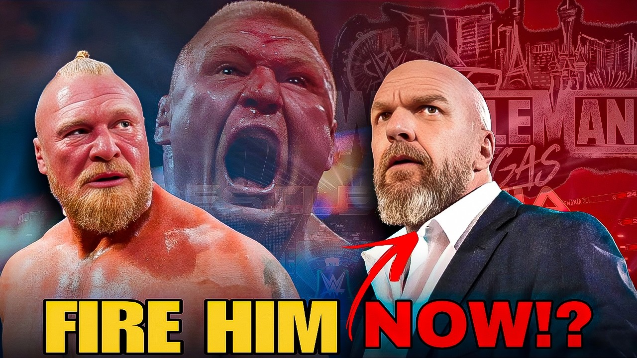 “Triple H KO TURANT FIRE KARO?” Brock Lesnar Booking Par Bada Hungama! 😱
