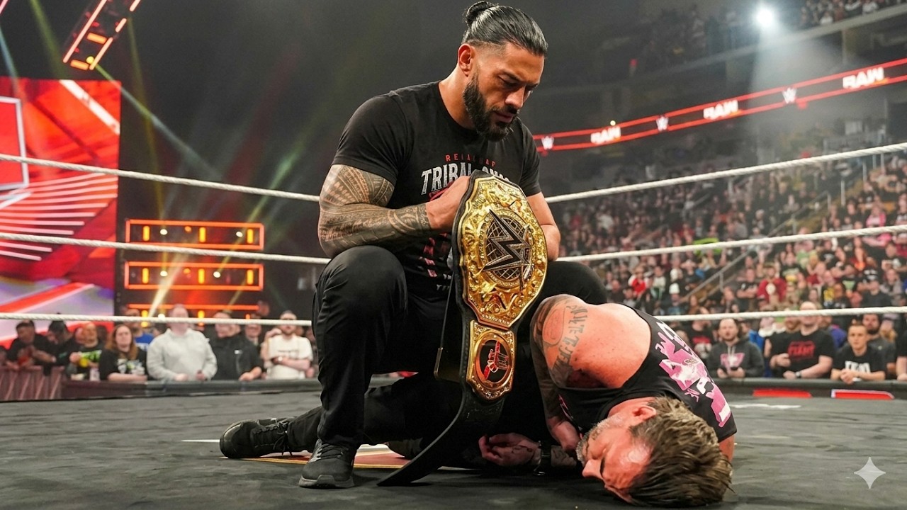 WWE Raw - Roman Reigns Call Out CM Punk & Destroy him | WWE Monday Night Raw Highlights