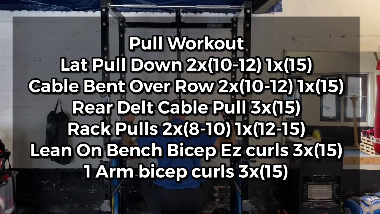 PULL WORKOUT | Cutting Phase | Bodybuilding