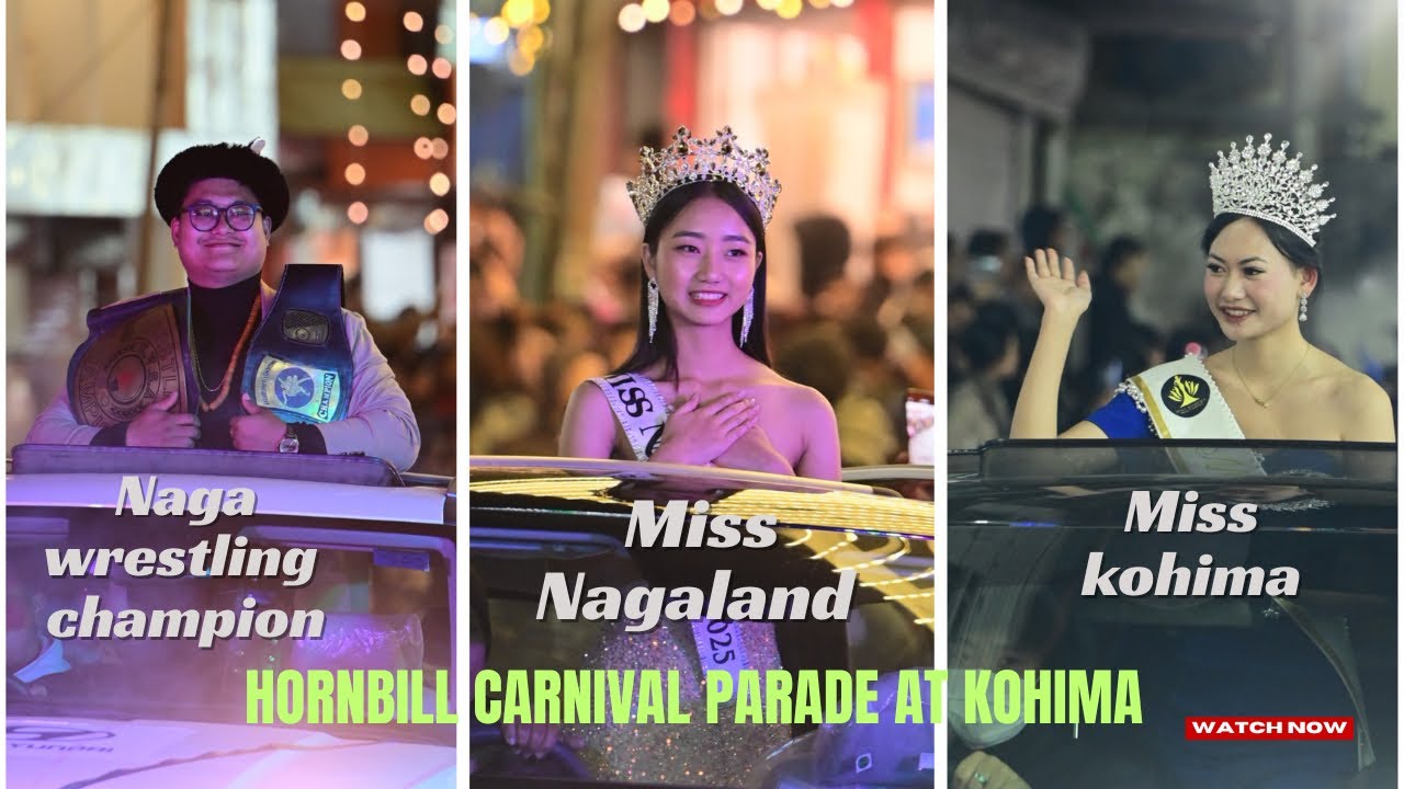 Hornbill Carnival Parade at Kohima / Host by KVYO 