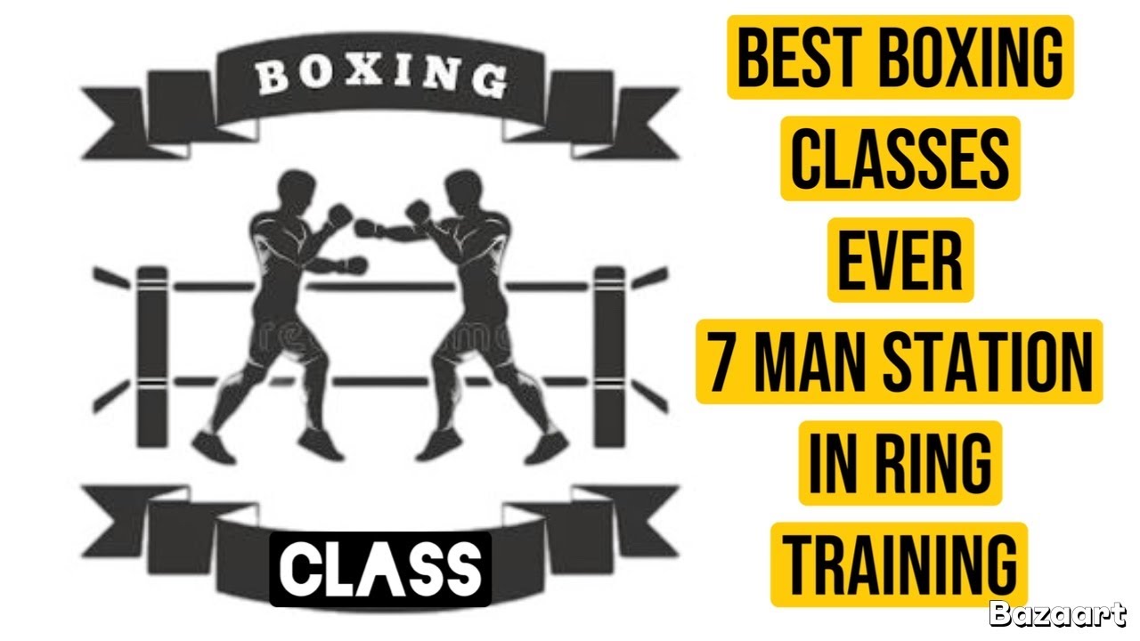 7 Man Station. Boxing basics With Coach Dorian. Masters Boxing Class.