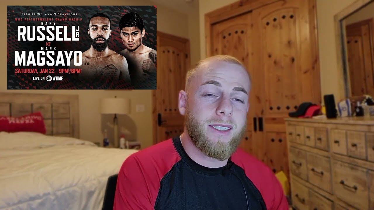 Gary Russell Jr Vs Mark Magsayo FIGHT PREVIEW background
