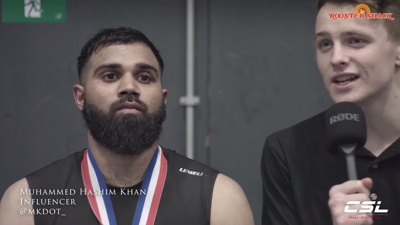CSL 6 Post Fight Interview | Mk Dot background