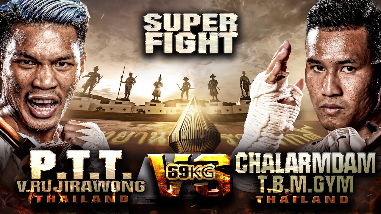 P.T.T. Apichart Farm VS Chalarmdam T.B.M.Gym | THAI FIGHT Rajabhakti Park
