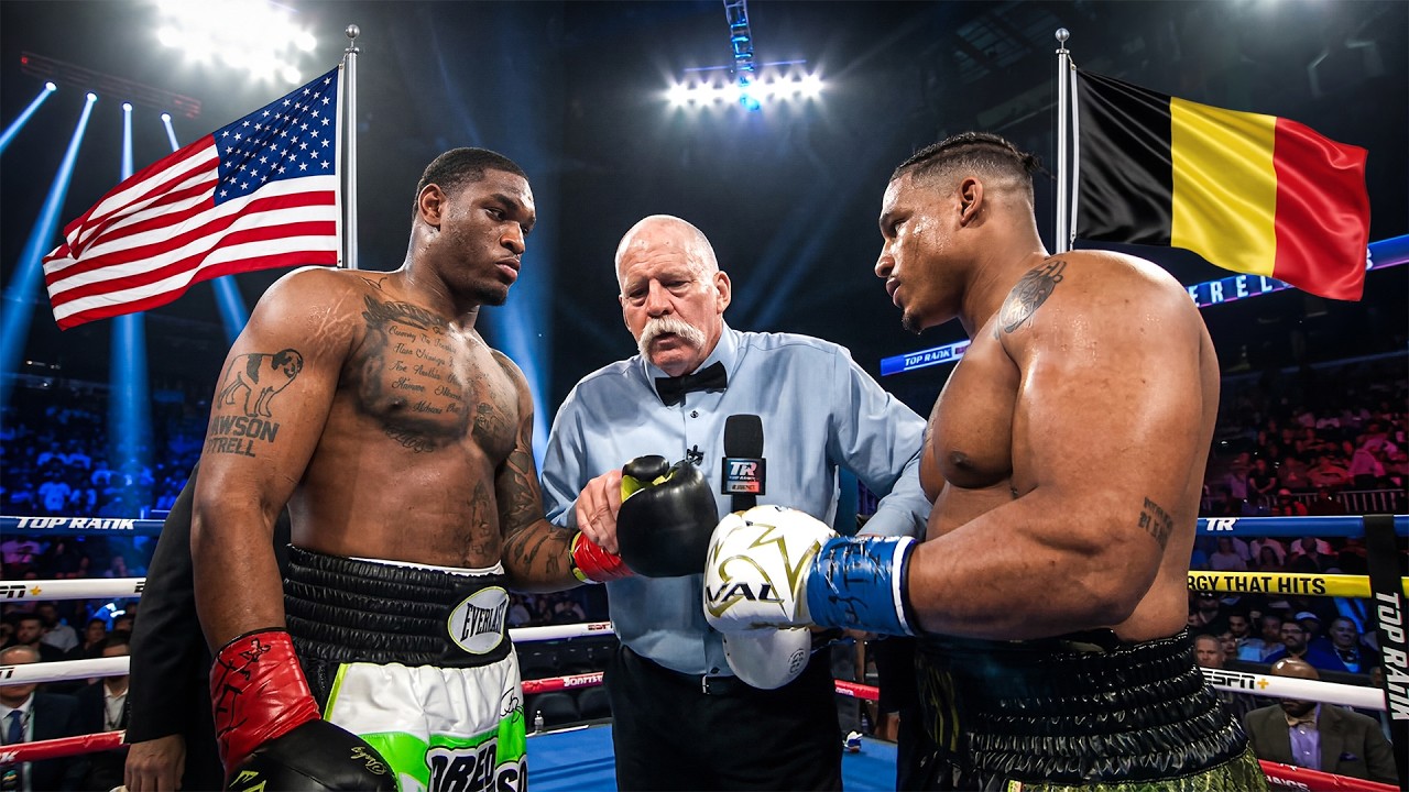 Heavyweight Showdown! Jared Anderson (USA) vs Ryad Merhy (BEL) | Boxing Fight Highlight