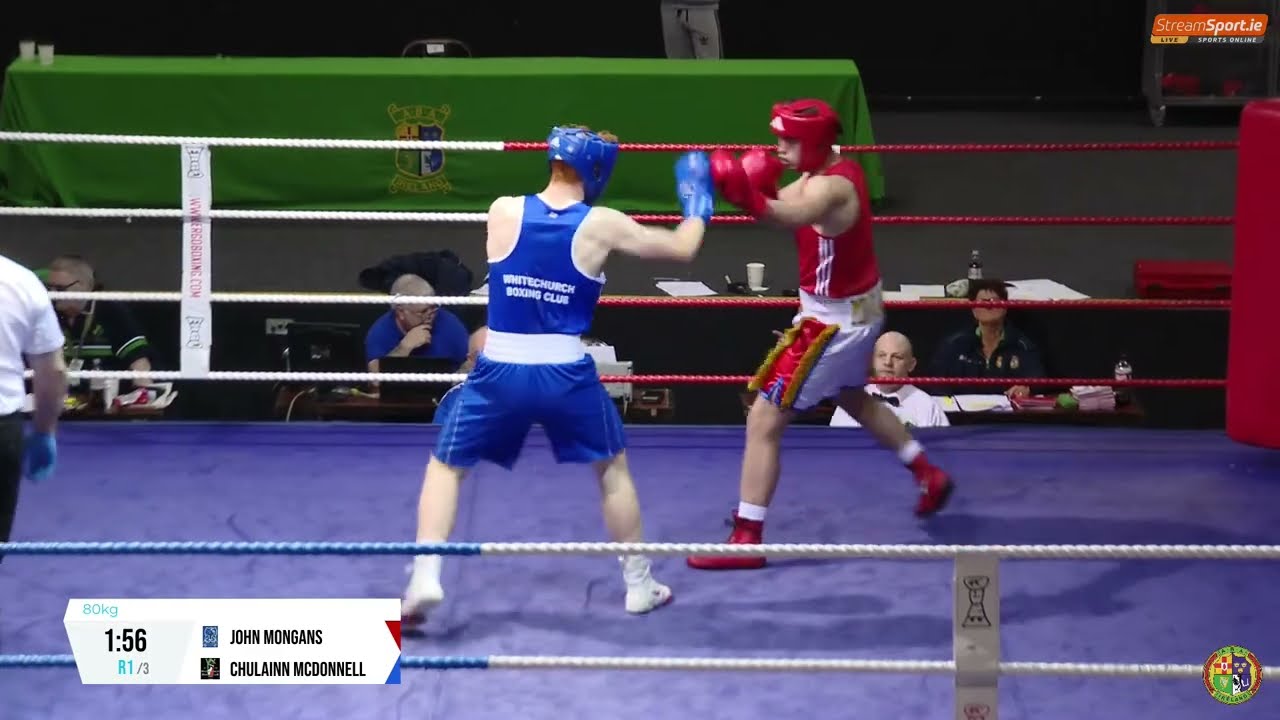 2024 National Senior Cadet Championship: 80kg J. Mongans (Rathkeale) v C. McDonnell (Whitechurch)