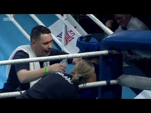 Simran Kaur (Eng) Vs. Chloe Watson (GB) 51kg Youth GB Championships 2018