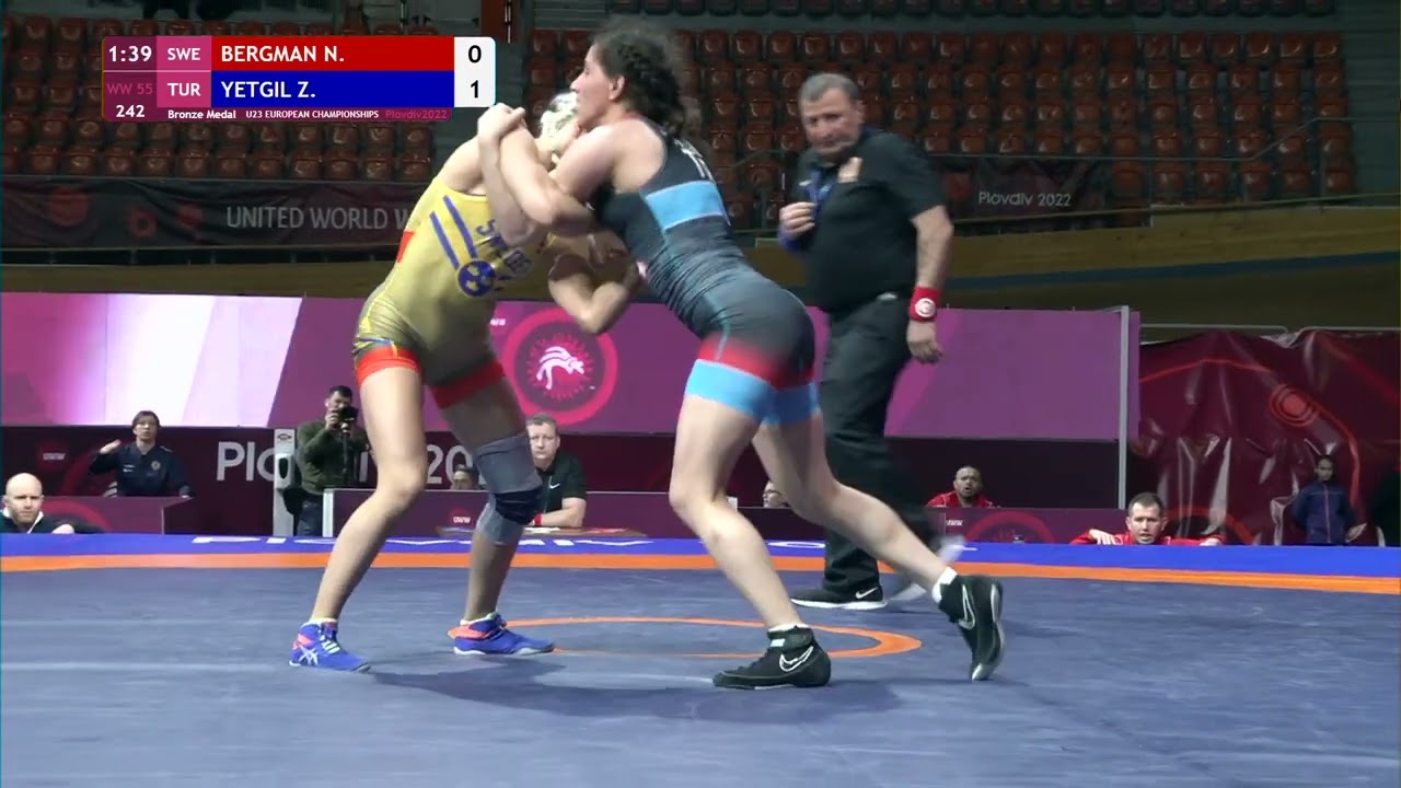 BRONZE WW - 55 kg: N. BERGMAN (SWE) v. Z. YETGIL (TUR)