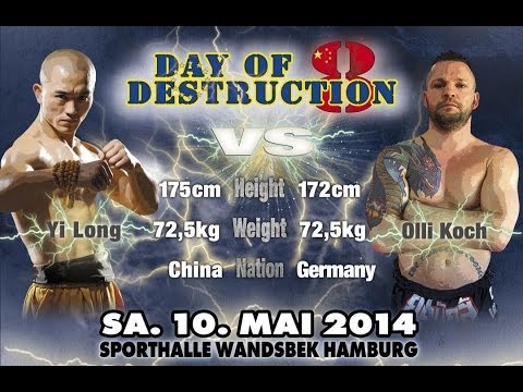 Yi Long vs Olli Koch - Day of Destruction 8 in Hamburg - Germany