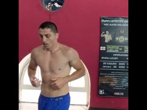 LASHA GURGULIANI BOXING TRAINING MOTIVATION 2021 background
