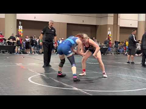 2022 Spartan Nationals Freestyle: 122lbs Brielle Bibla/Emma Smith