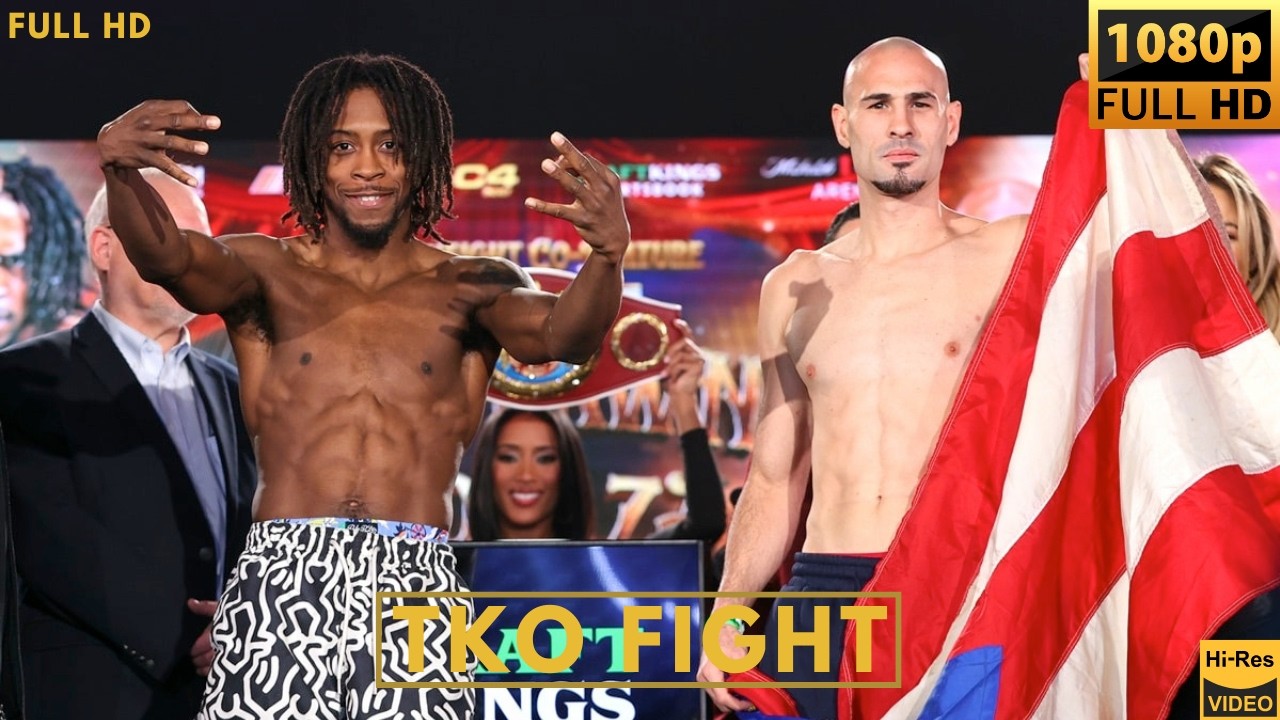 Keyshawn DAVIS (USA) vs Jose PEDRAZA (PUERTO RICO) TKO Fight