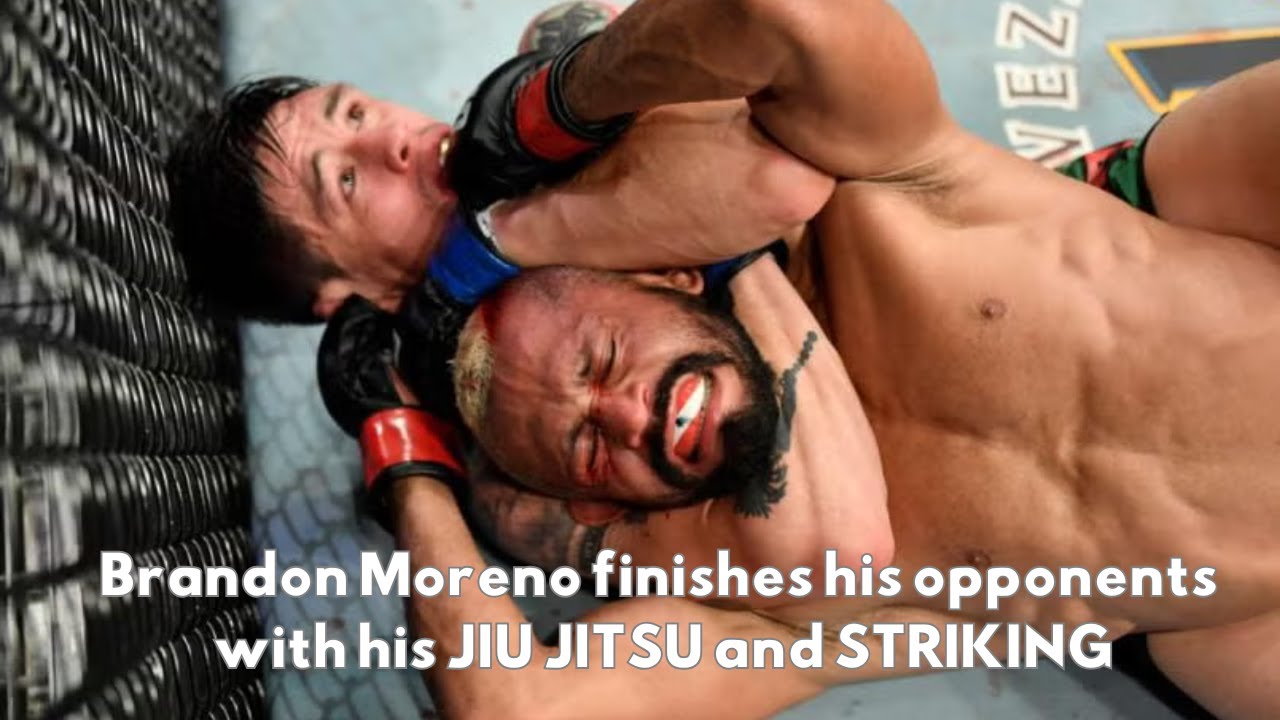 Brandon Moreno FINISHES his opponents with his JIU JITSU and STRIKING