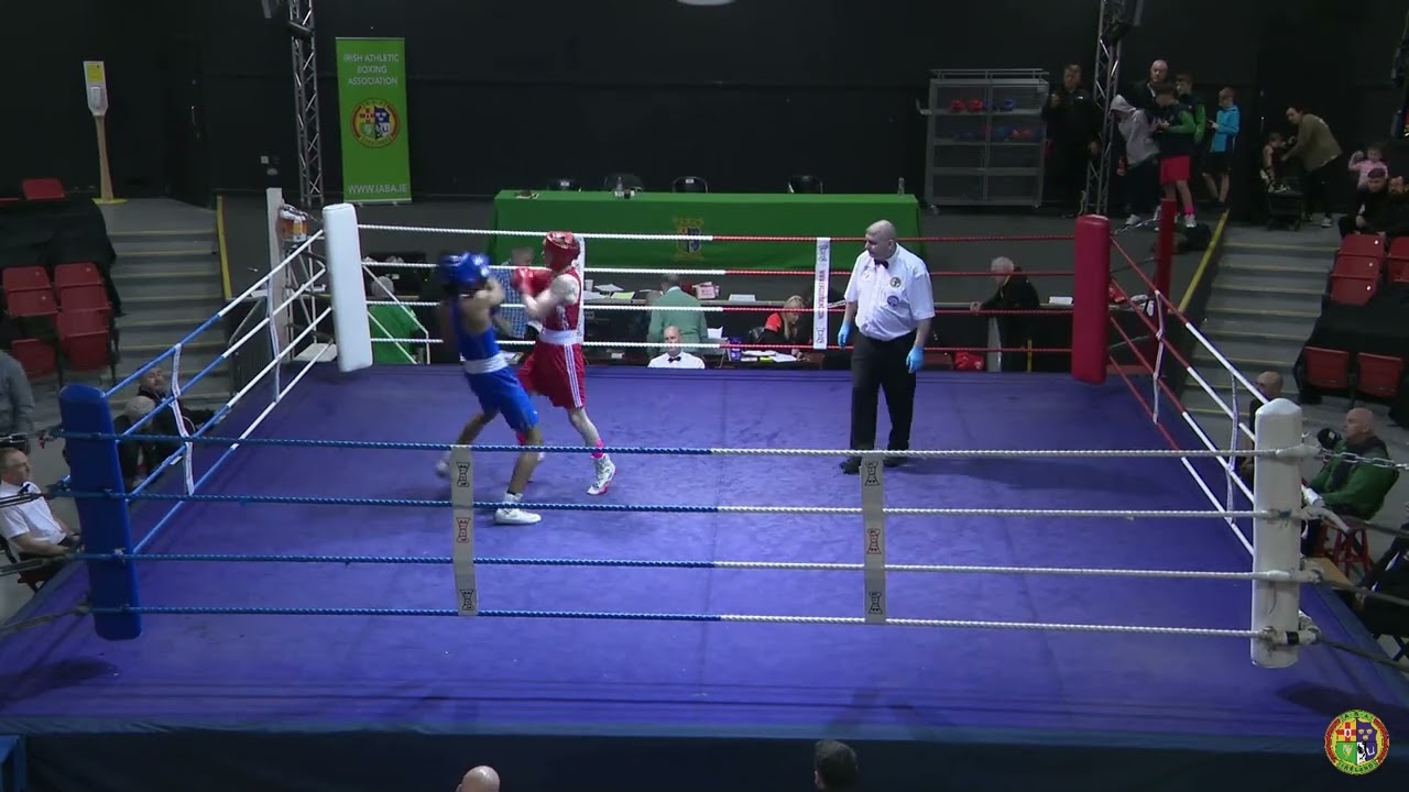 2024 National BG3 Championship: 65kg Charlie Dixon (Enniscorthy) v Julius Aigbologa (Mayfield) background