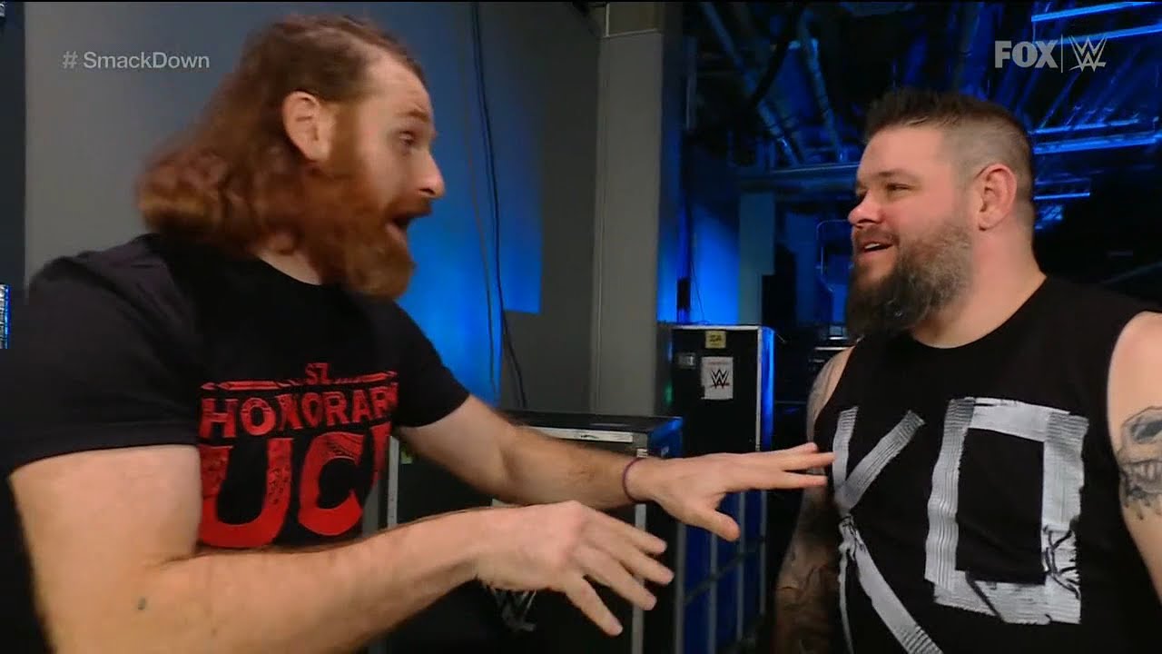 Jey Uso Eavesdropped On Kevin Owens' Conversation With Sami Zayn - WWE SmackDown November 25, 2022 background