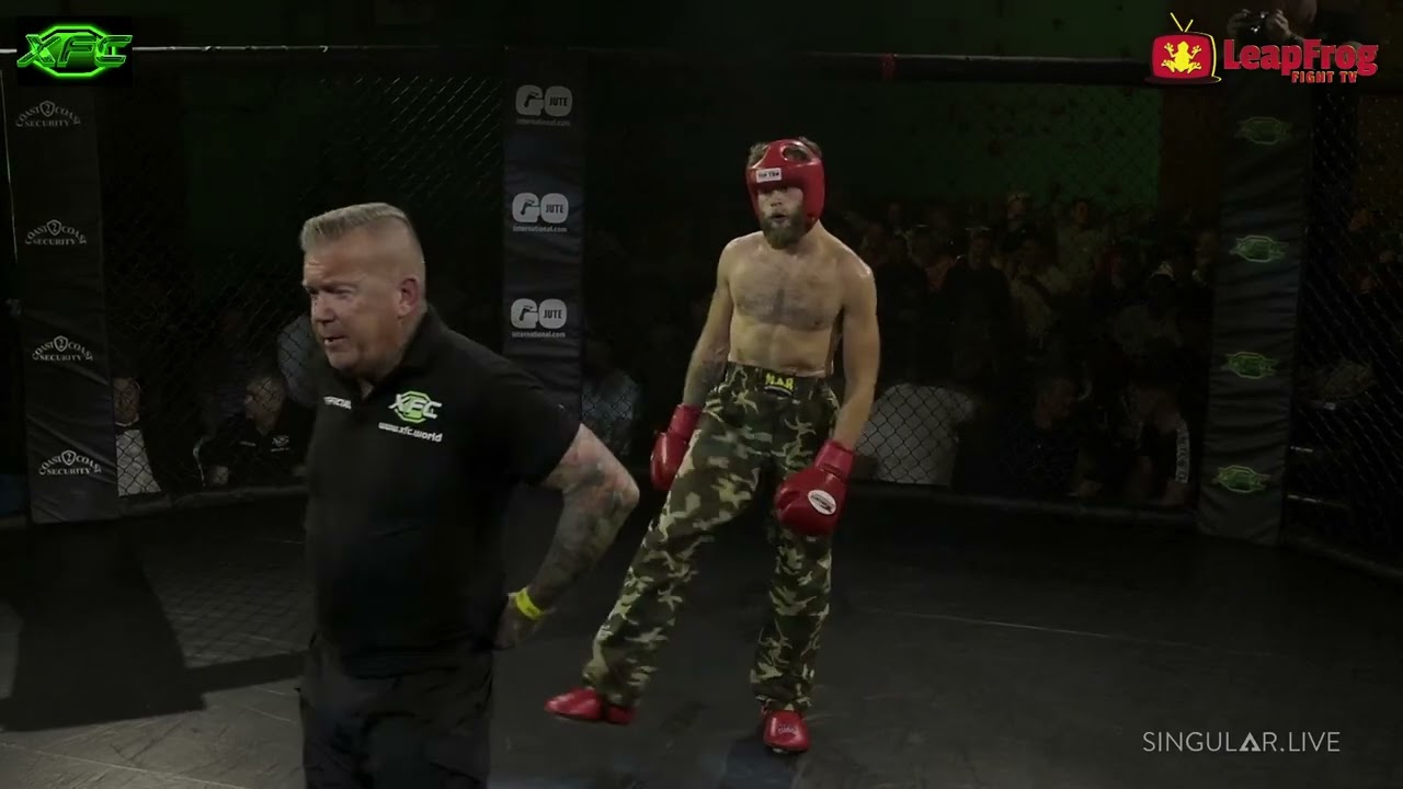 XFC 5 - Gary Sillafant Vs Finn McDermott Kickboxing Bout Xtreme Fighting Championships 5 background