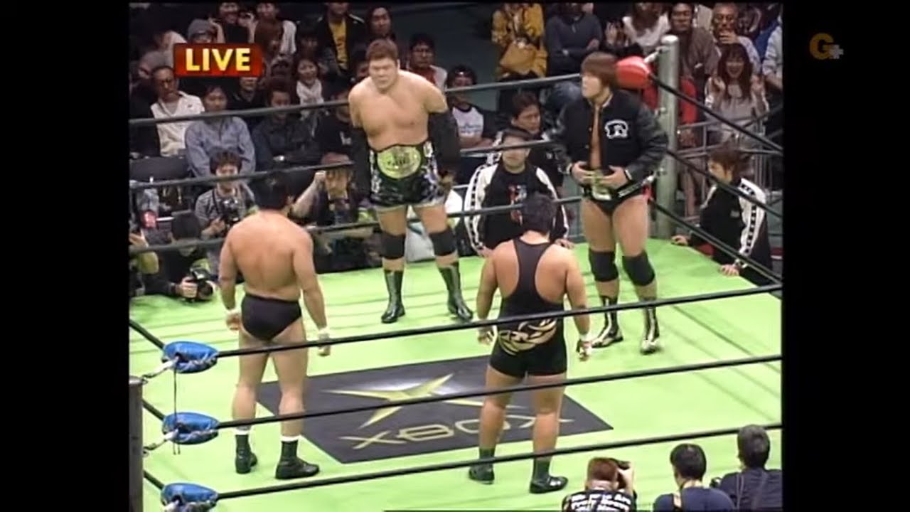 NOAH - Manabu Nakanishi & Yutaka Yoshie vs Takeshi Morishima & Takeshi Rikio