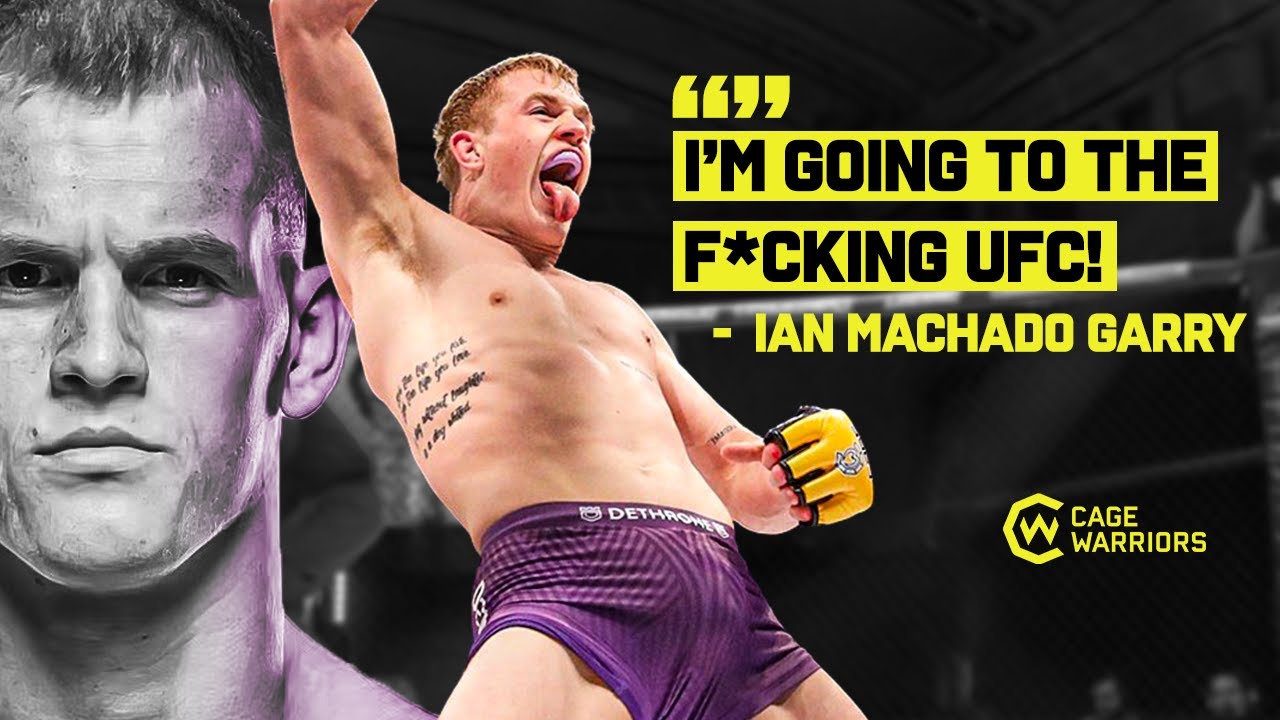 Next UFC Welterweight Champion? Best of Ian Machado Garry in CW background