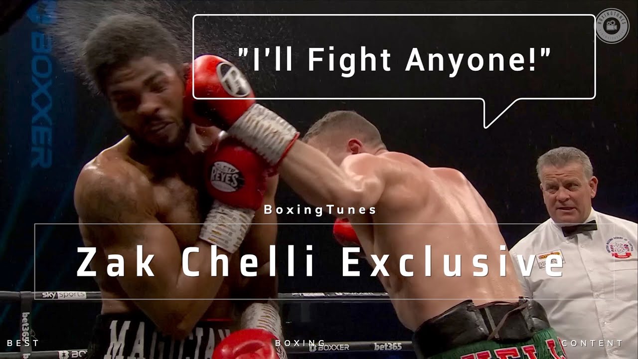 Exclusive Interview with Boxing Champ Zak Chelli: Humble Beginnings to Super Middleweight Glory!