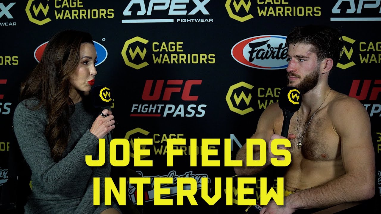 ‘Take the Hard Fights and Keep Improving Yourself!' CW 185 Joe Fields Post-Fight Interview