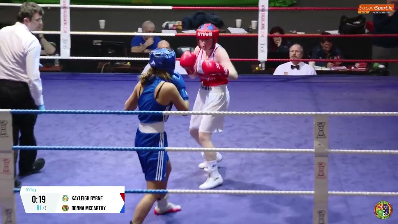 2024 National Senior Cadet Championship: 57kg Kayleigh Byrne (Gorey) v Donna McCarthy (Mayfield)