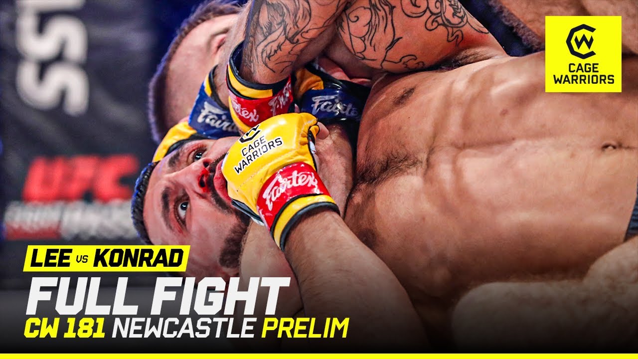 THE SWISS ARMY KNIFE🇨🇭| Aiden Lee VS. Daniel Konrad | FULL FIGHT | CW 181 Newcastle background