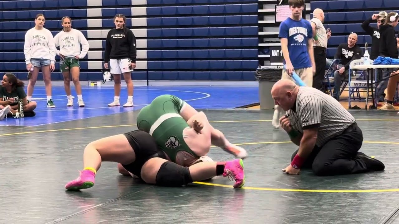 2024 Pineda Invitational - 170 lbs - Match 2 - Kendall Bibla/Haylee Richards backdrop