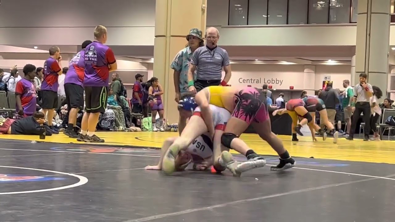 2022 AAU Girls National Duals-132lbs-Kendall Bibla/Maddie Davis