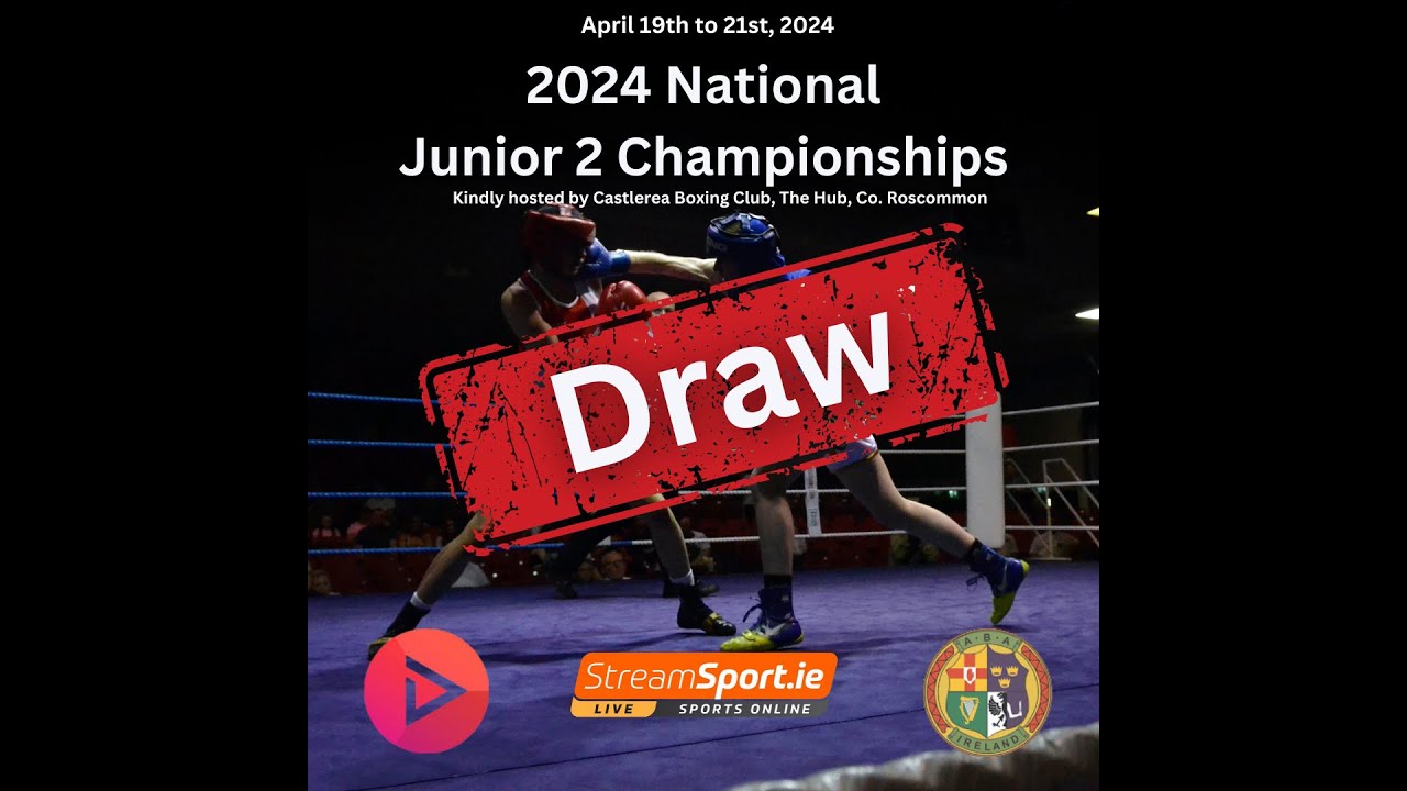 Draw: 2024 National Junior 2 Championships.